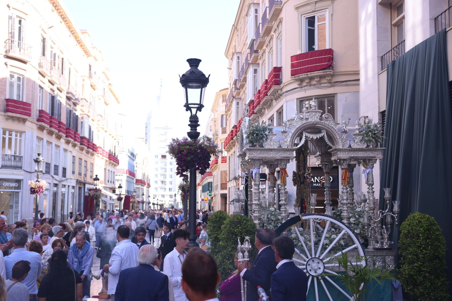 La procesión del Corpus en Málaga, en imágenes