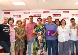 Reunión este lunes de Sumar y CCOO en Málaga.