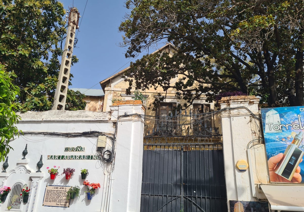 La casa de María Barrabino.