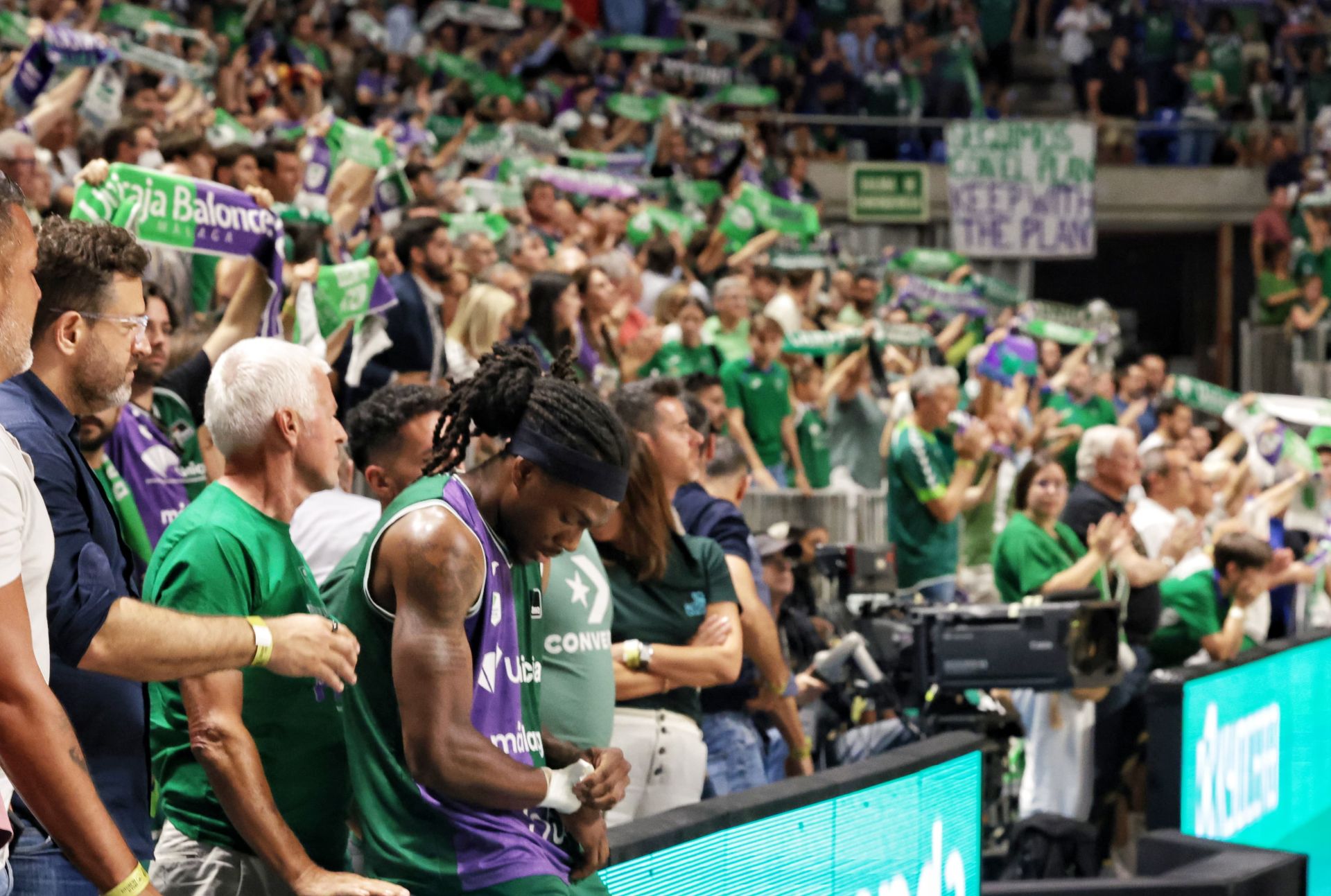 El Unicaja-UCAM Murcia, quinto partido de semifinales, en imágenes