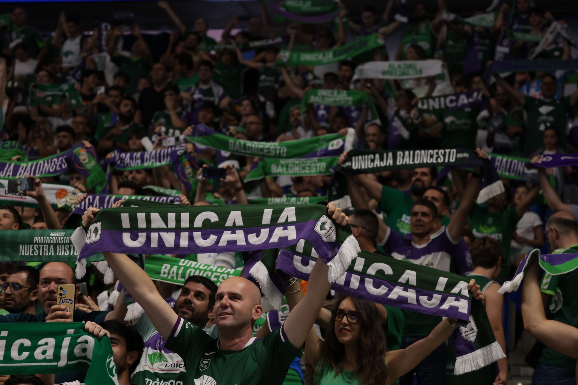 El Unicaja-UCAM Murcia, quinto partido de semifinales, en imágenes