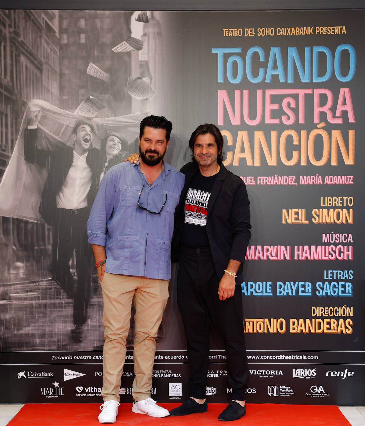 Presentación de &#039;Tocando nuestra canción&#039;, la última obra que dirige Antonio Banderas