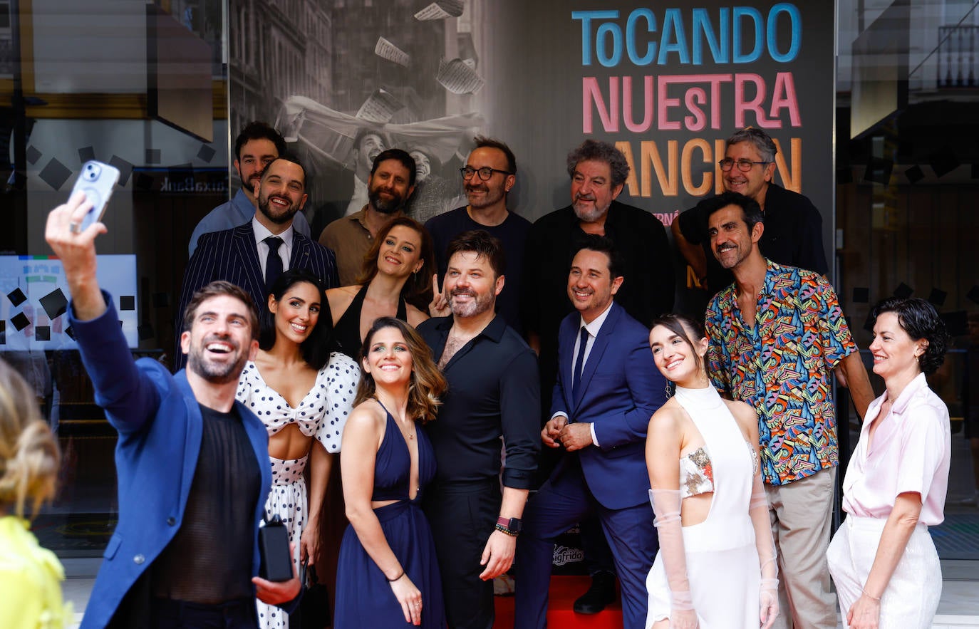 Presentación de 'Tocando nuestra canción', la última obra que dirige Antonio Banderas
