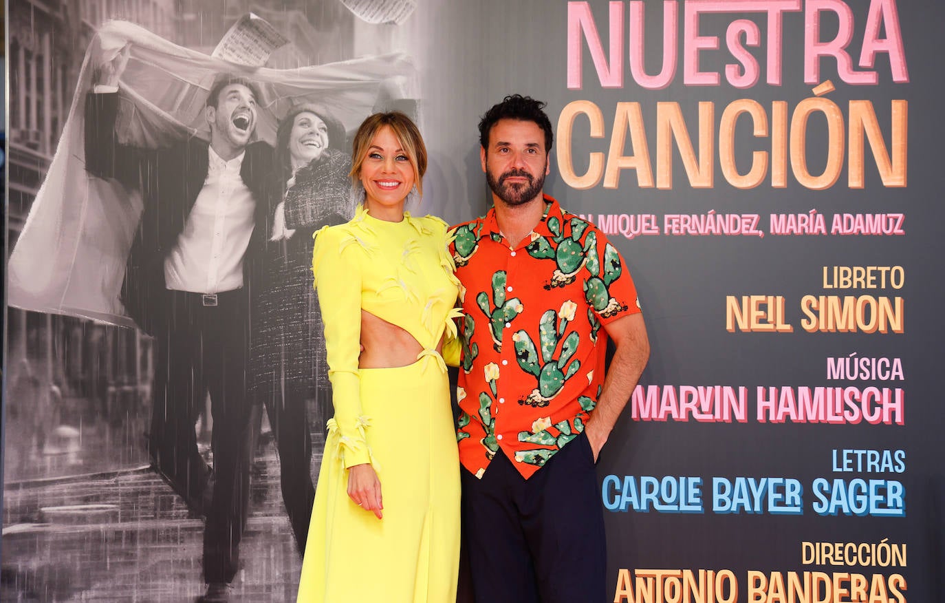 Presentación de 'Tocando nuestra canción', la última obra que dirige Antonio Banderas