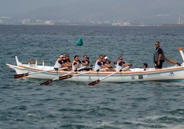 Una imagen de la última regata de la Liga Provincial.