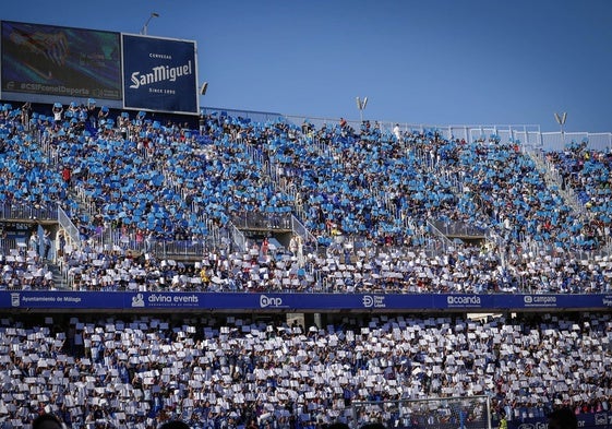 El Málaga prepara un mosaico para el sábado.