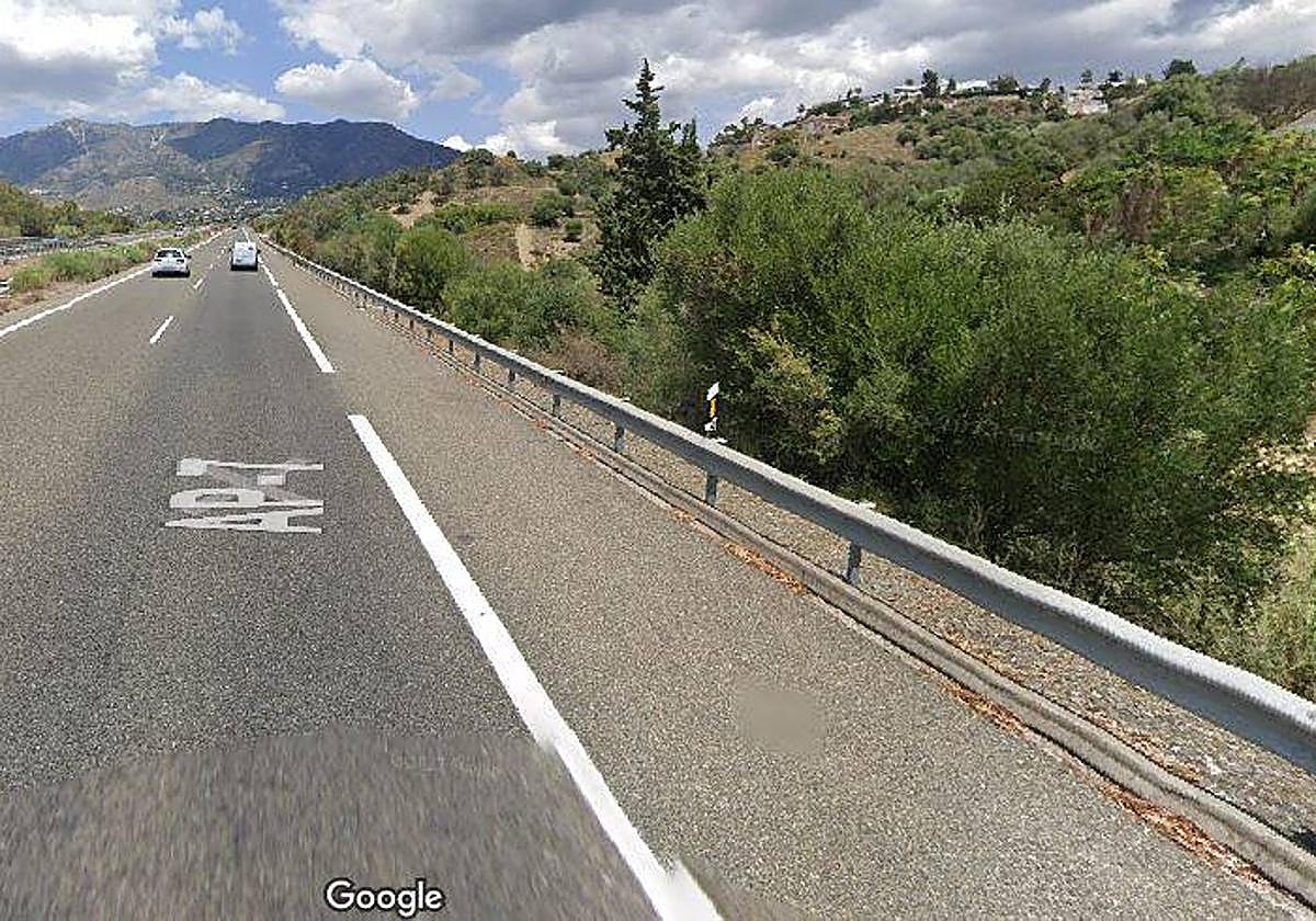 Imagen del lugar donde se ha registrado el suceso, este sábado.