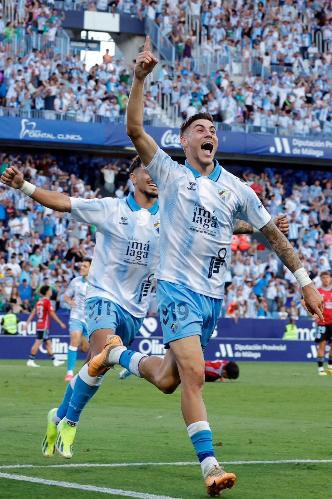 El Málaga-Celta B del &#039;playoff&#039; de ascenso, en imágenes