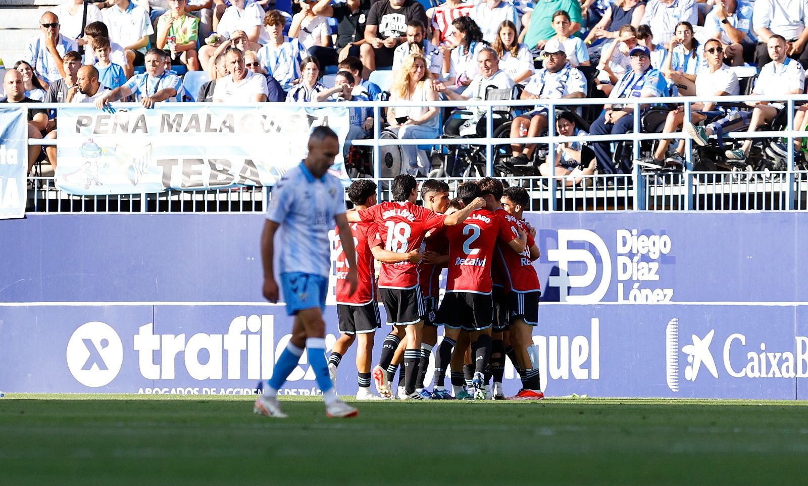 El Málaga-Celta B del &#039;playoff&#039; de ascenso, en imágenes