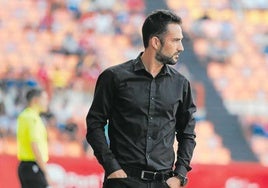 El entrenador del Gimnástic de Tarragona, Daniel Vidal.