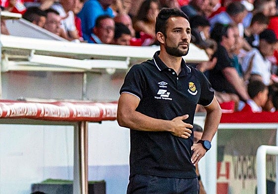 Dani Vidal, entrenador del Gimnástic de Tarragona.