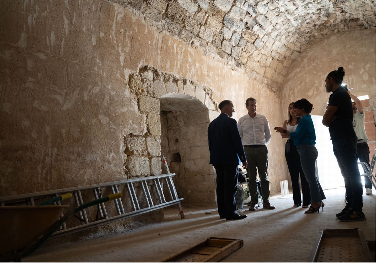 Visita a las obras de rehabilitación del edificio La Tribuna.