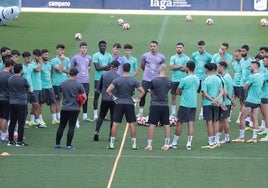 El grupo, en una sesión esta semana.