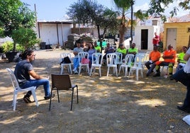 Imagen de los talleres impartidos en el vivero municipal de Vélez-Málaga.