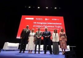 Moreno, en el congreso internacional de calidad y sostenibilidad turística.