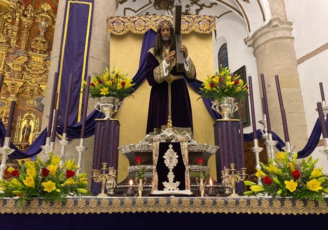 La imagen del Nazareno de Coín protagonizará la jornada del 15 de junio, 'día de Jesús'.