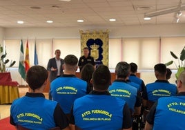 Acto de toma de posesión de los vigilantes del litoral.