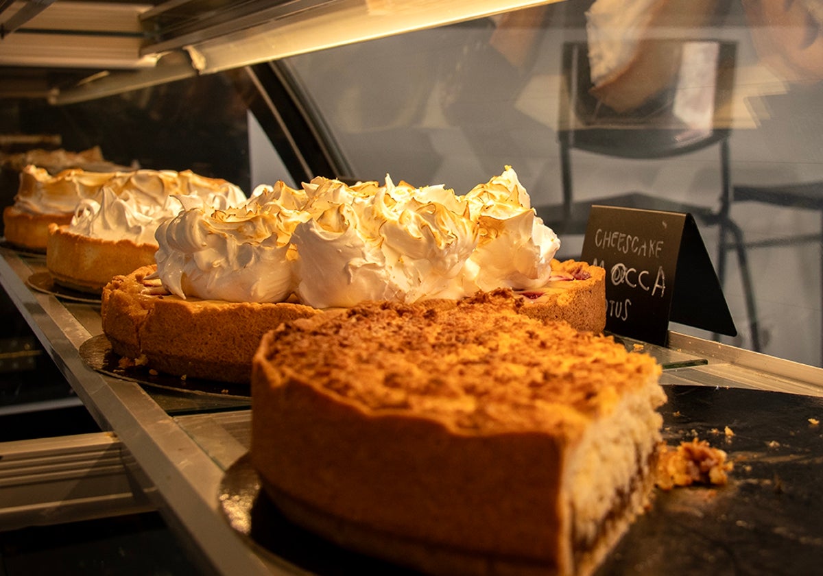 Tartas en Bruschini's Obrador.