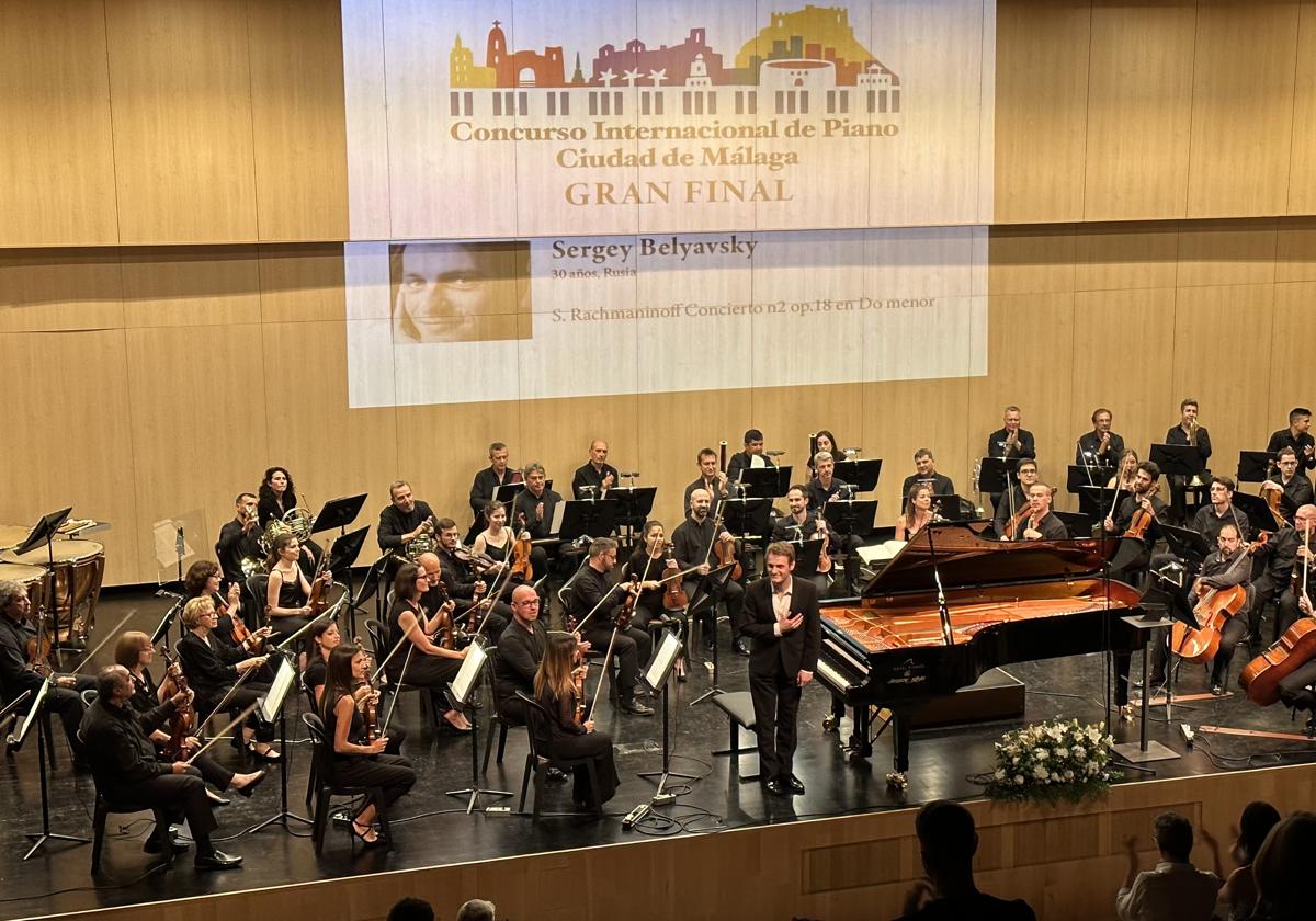 El pianista ruso Sergey Belyavsky gana el I Concurso Internacional de Piano Ciudad de Málaga