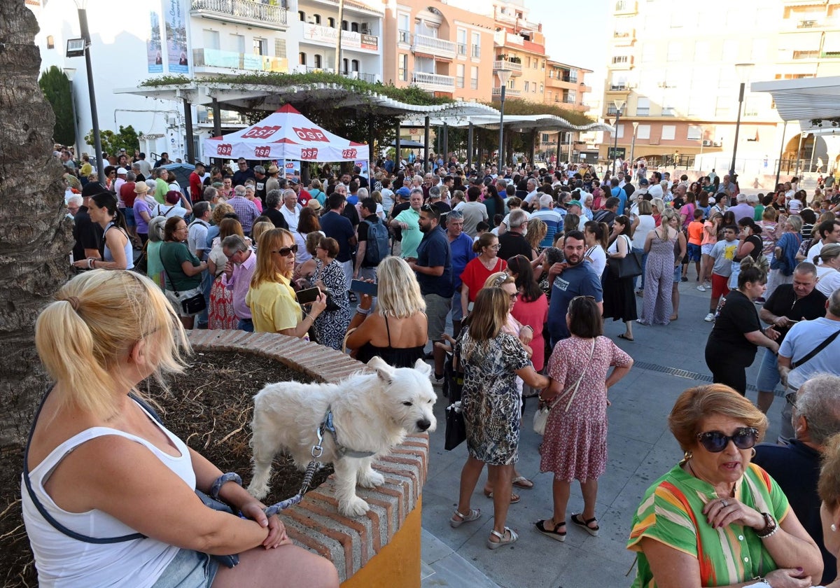 San Pedro sale a la calle en defensa de sus playas