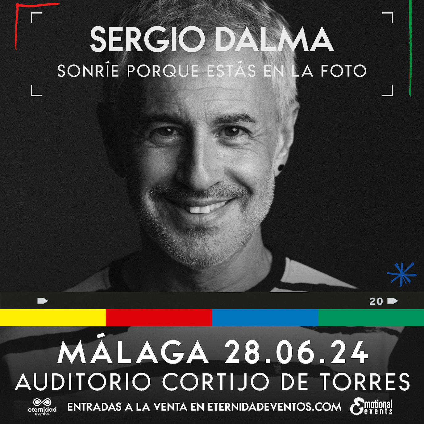 La actuación de Sergio Dalma tendrá lugar el viernes 28 de junio en el Auditorio Municipal Cortijo de Torres.