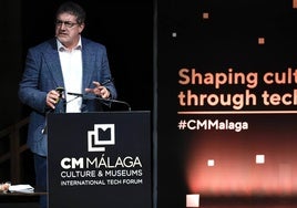 Steven Furnell, durante su ponencia hoy en CM Málaga.