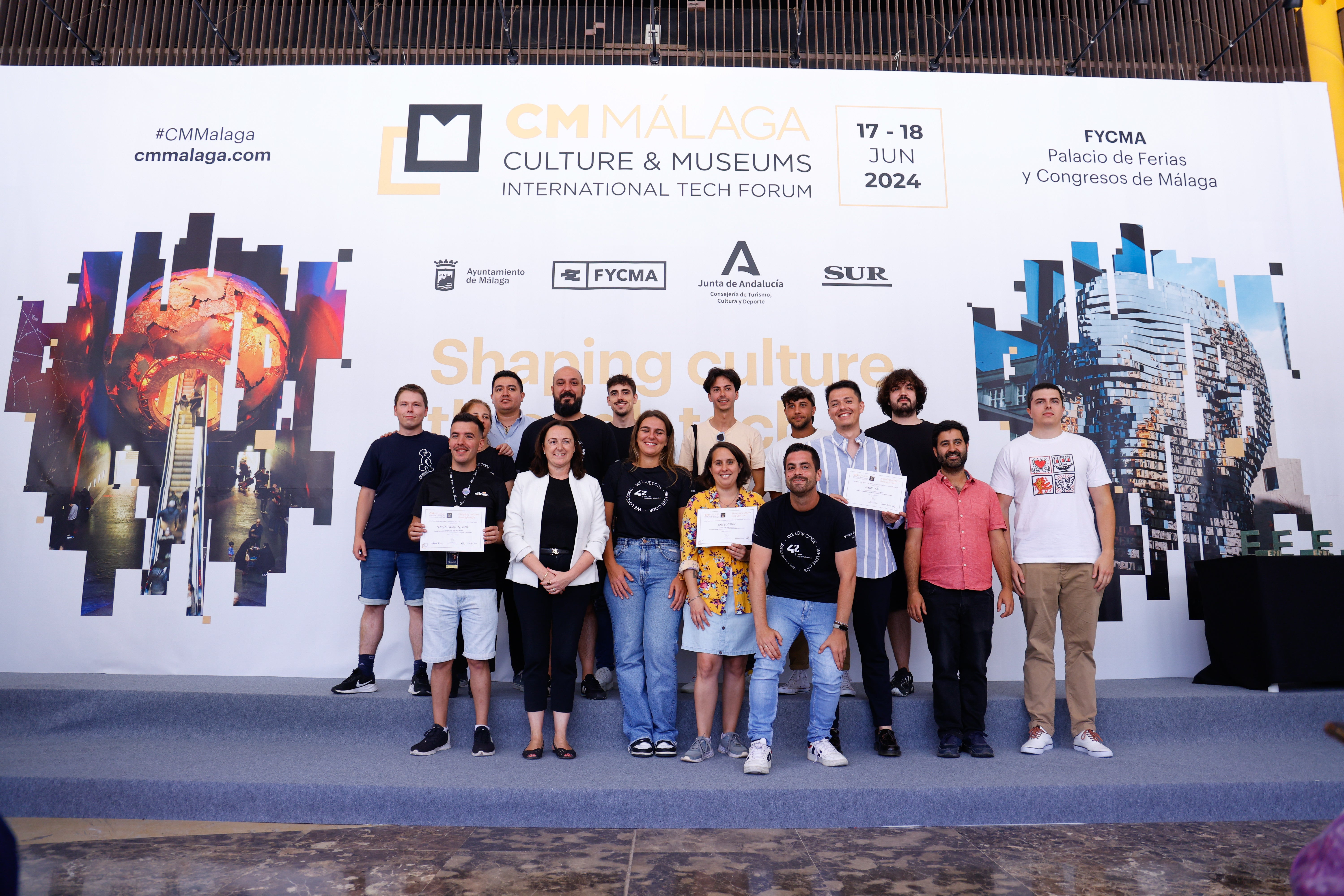 Las mejores fotos de la segunda jornada del CM Málaga Culture &amp; Museums