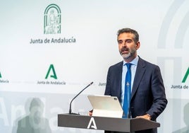 Ramón Fernández-Pacheco, portavoz del Gobierno andaluz.