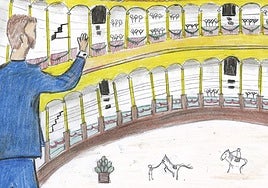 Primer premio de la categoría de dibujos.