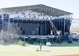 El recinto de Selvatic Fest, transformado para el nuevo concepto tras el cierre de Autocines Málaga.