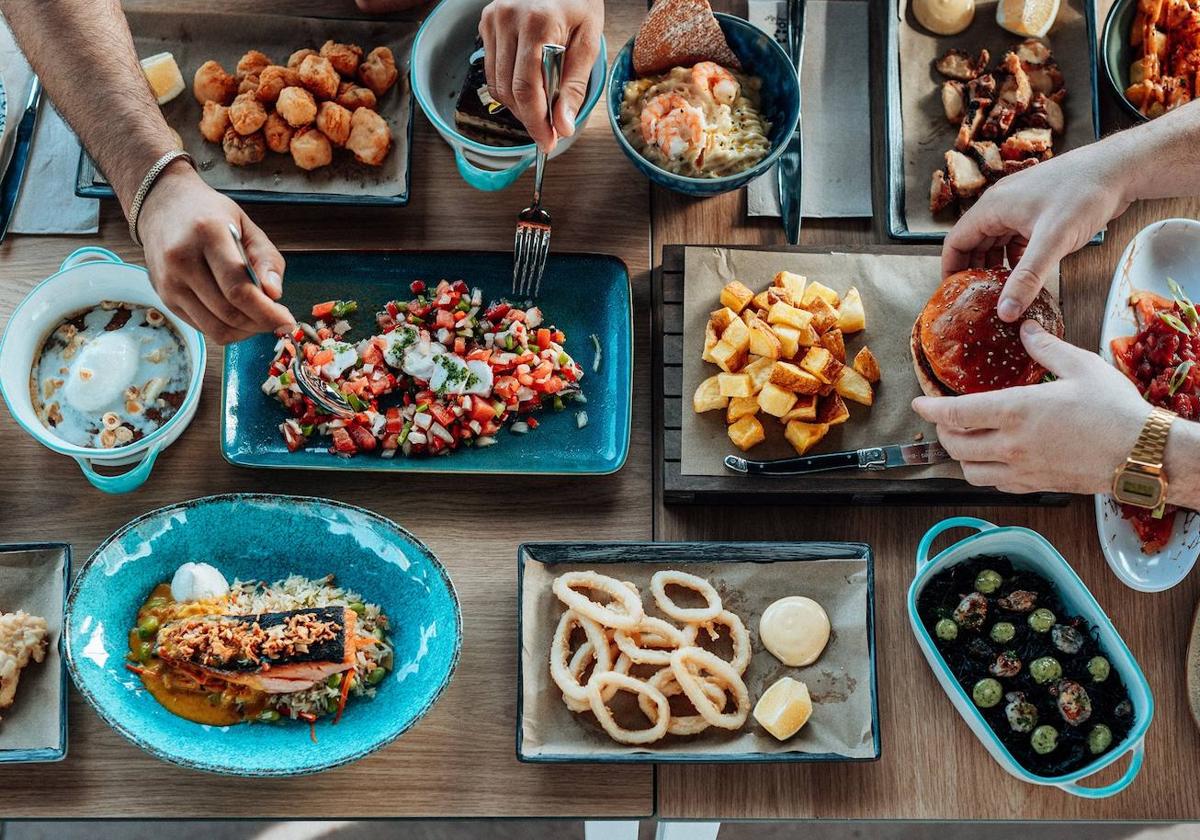 Kraken El Palo: elaborada cocina mediterránea a píe de playa