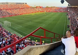 Panorámica del Nou Estadi Costa Dourada donde se jugará la final por el ascenso a Segunda División entre el Gimnástic de Tarragona y el Málaga.