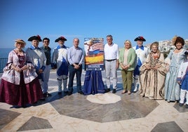 Acto de presentación de la celebración, este lunes en el Balcón de Europa.