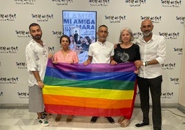 Acto de presentación del cortometraje, este martes en la Tenencia de Alcaldía de Torre del Mar.