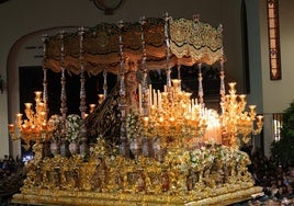 La Virgen de la Esperanza ya estuvo al culto en la Catedral entre 1931 y 1938.