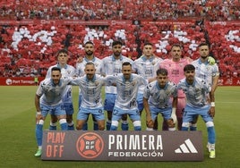 Gabilondo, Galilea, Juande, Roberto, Alfonso Herrero, Genaro, Víctor García, Ferreiro, Manu Molina, Dani Lorenzo y Kevin posan en el once inicial que saltó al Nou Estadi de Tarragona el pasado sábado