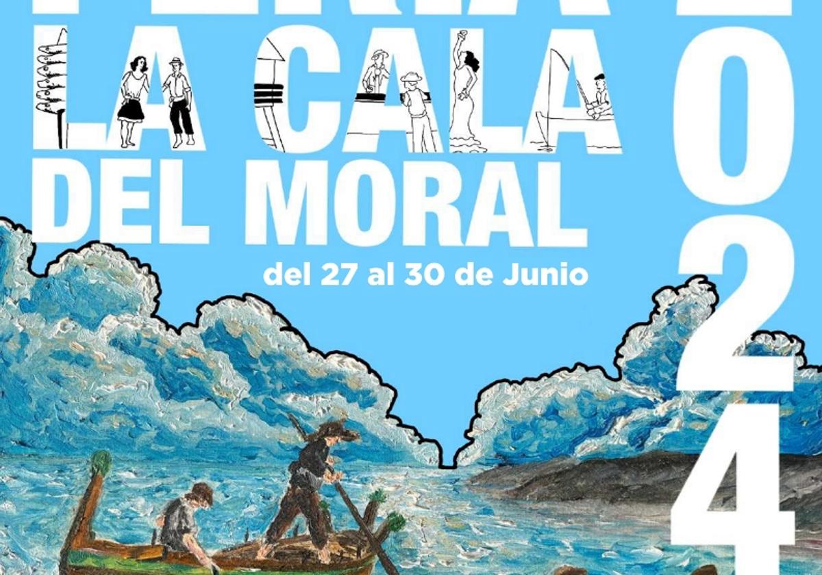 Cartel de la feria de La Cala del Moral.