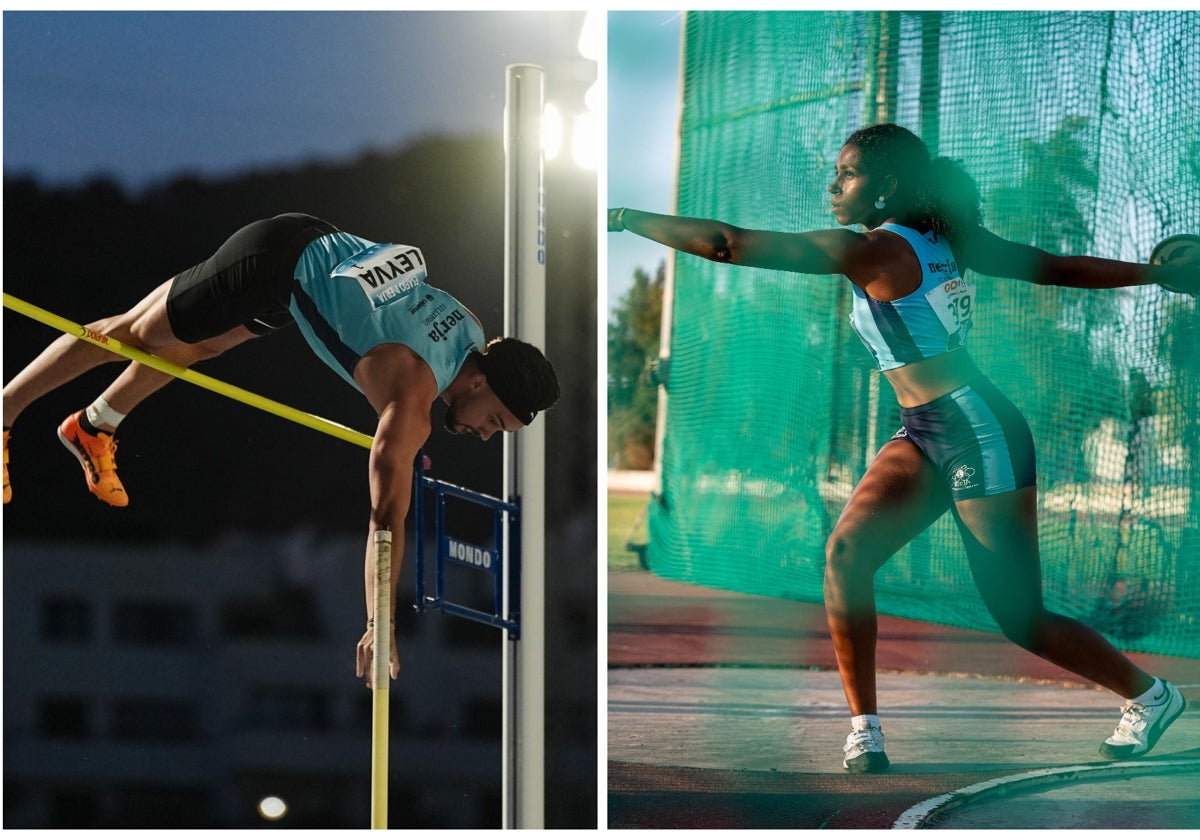 Isidro Leyva y Naomey Ezenwa lideran la expedición malagueña en el Nacional de atletismo