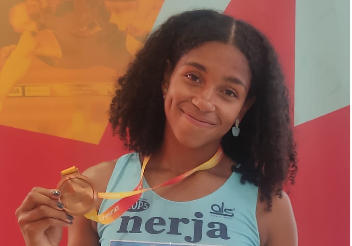 Naomey Ezenwa se estrena como medallista en el Campeonato de España absoluto