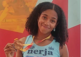 Naomey Ezenwa se estrena como medallista en el Campeonato de España absoluto