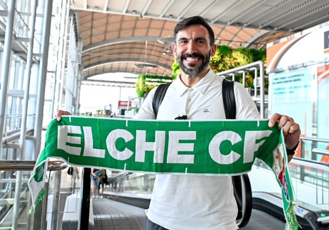 Eder Sarabia, nuevo entrenador del Elche.