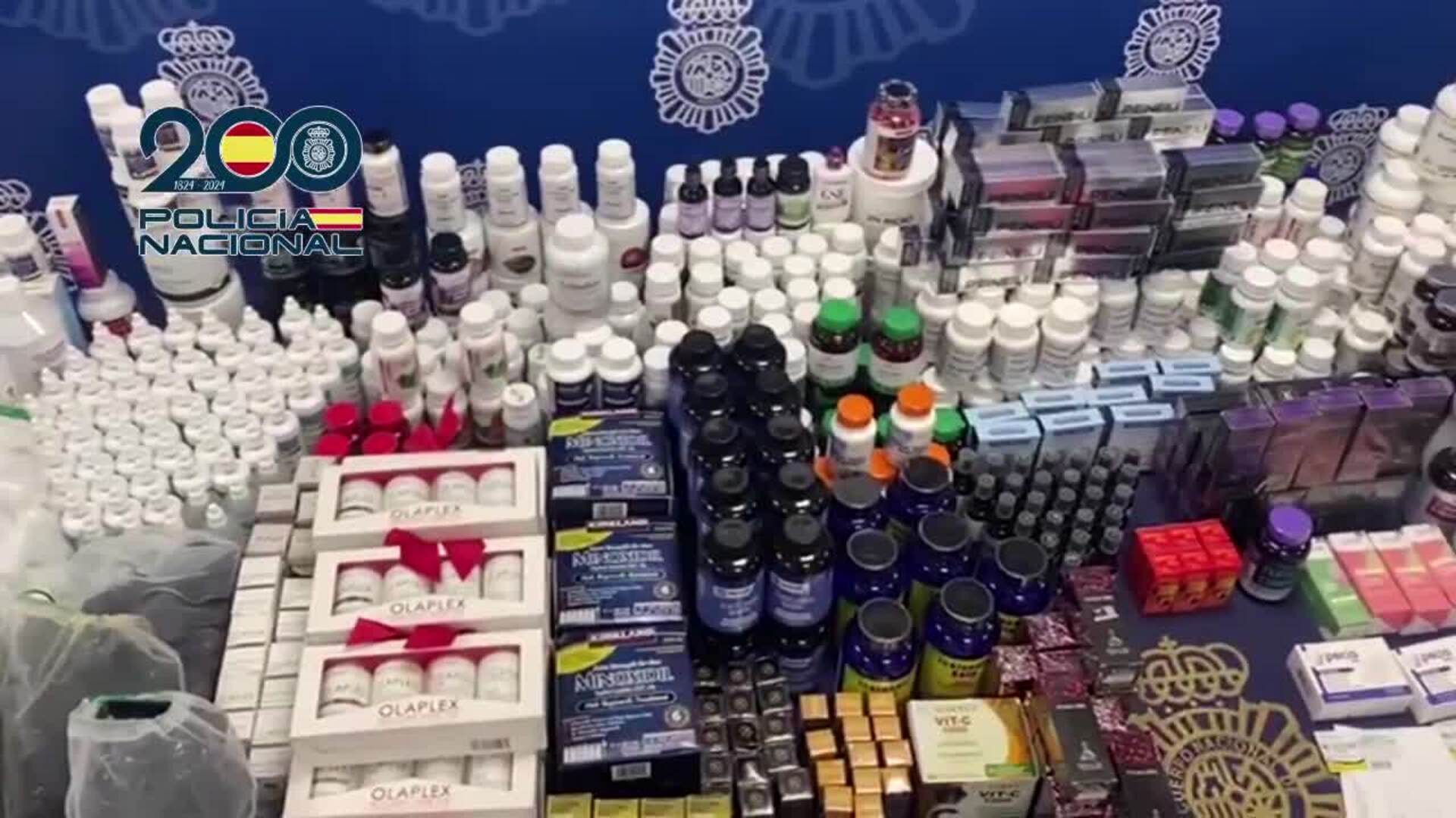 Intervienen en Málaga más de mil productos alimentarios y dietéticos comercializados de forma fraudulenta a través de Internet