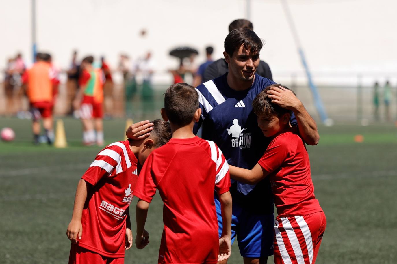 Brahim se vuelca con su campus en Málaga