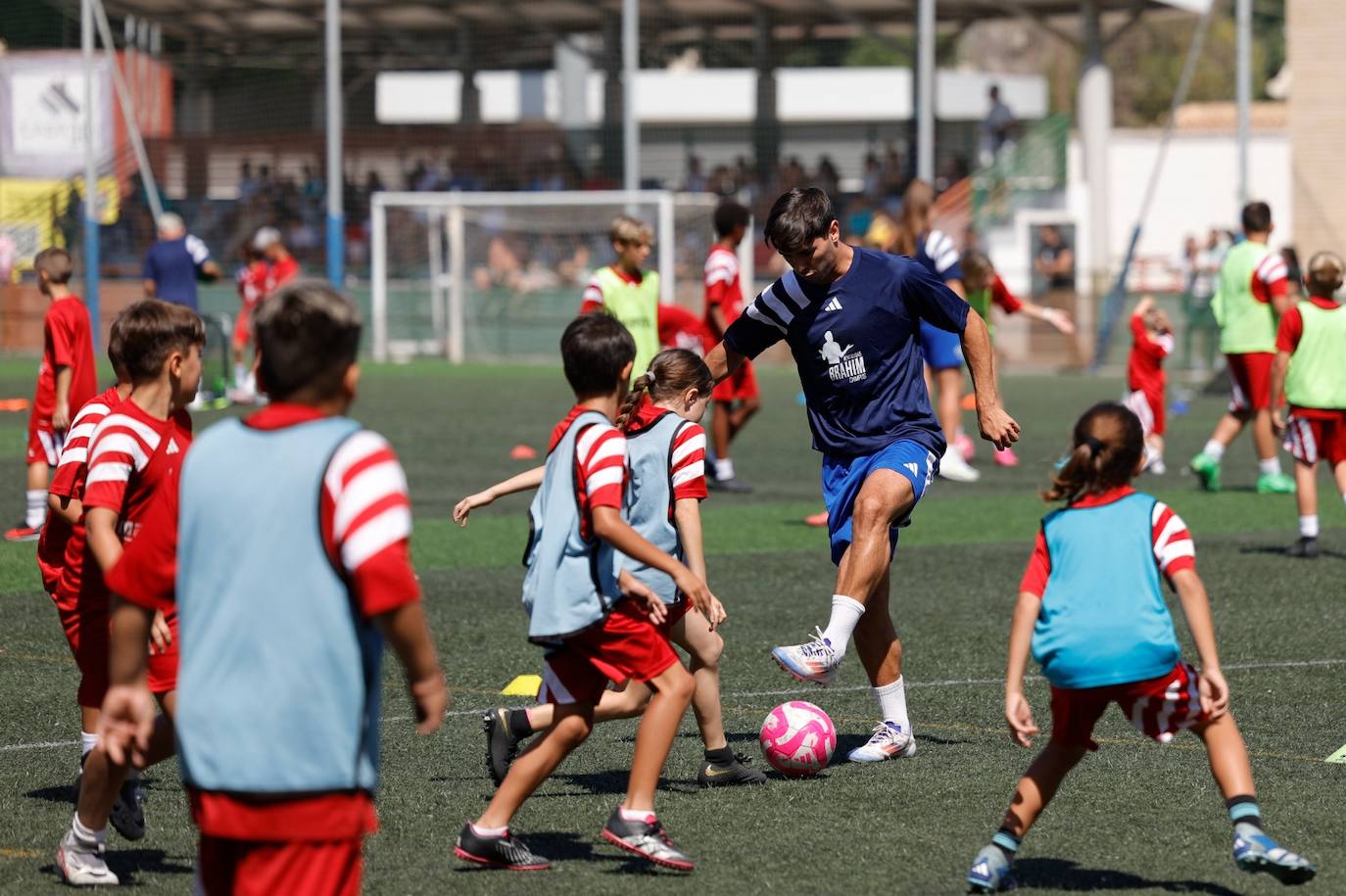 Brahim se vuelca con su campus en Málaga