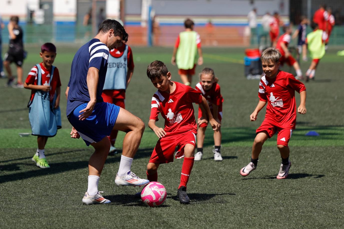 Brahim se vuelca con su campus en Málaga