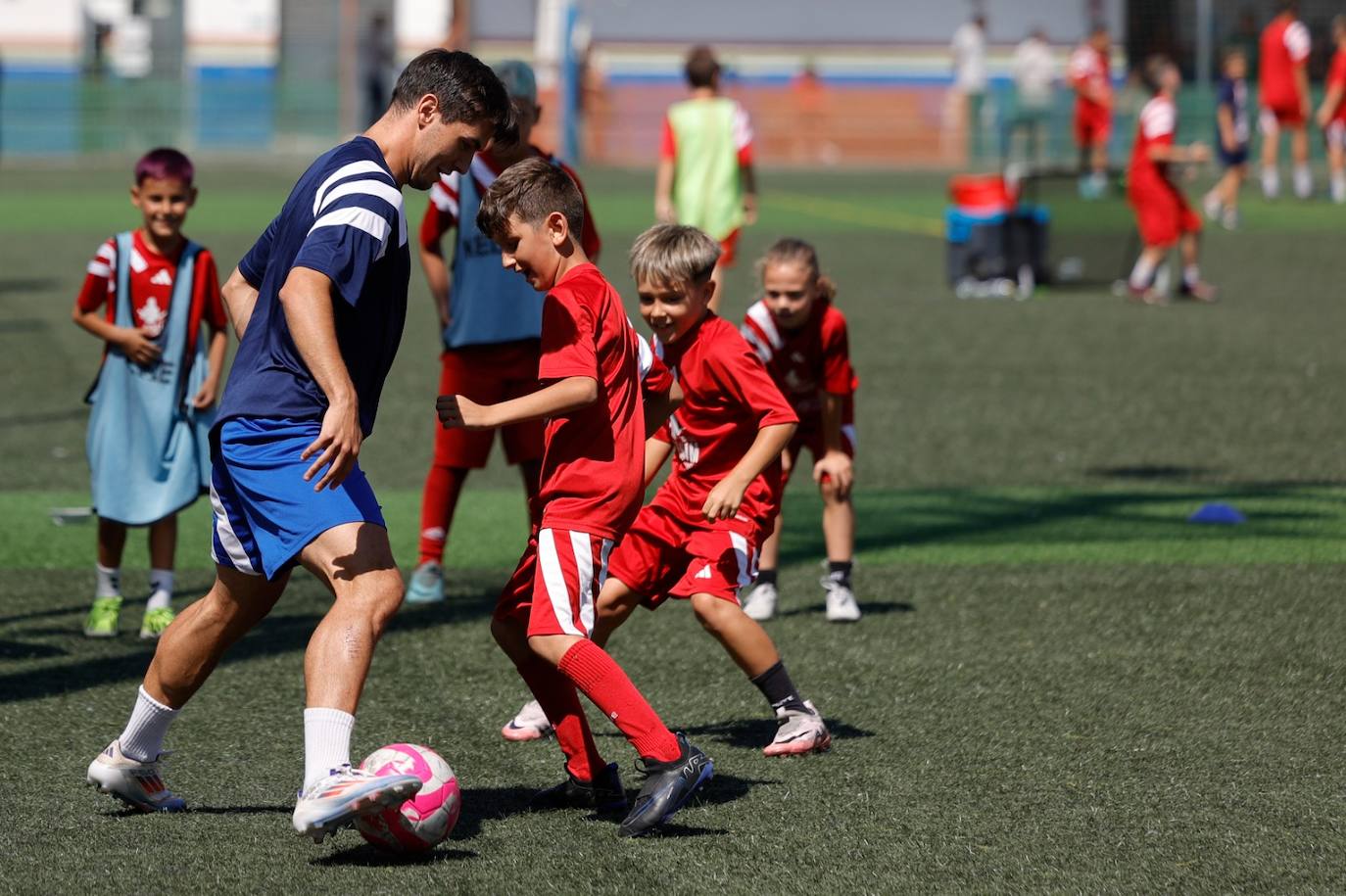 Brahim se vuelca con su campus en Málaga