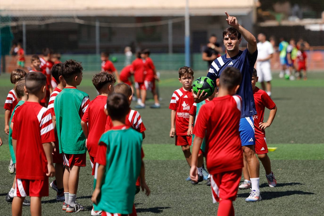 Brahim se vuelca con su campus en Málaga