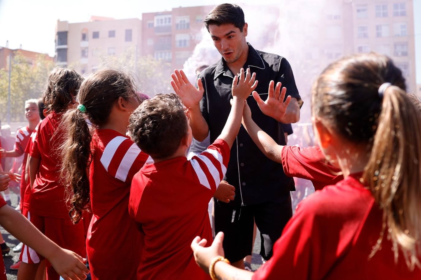 Brahim se vuelca con su campus en Málaga