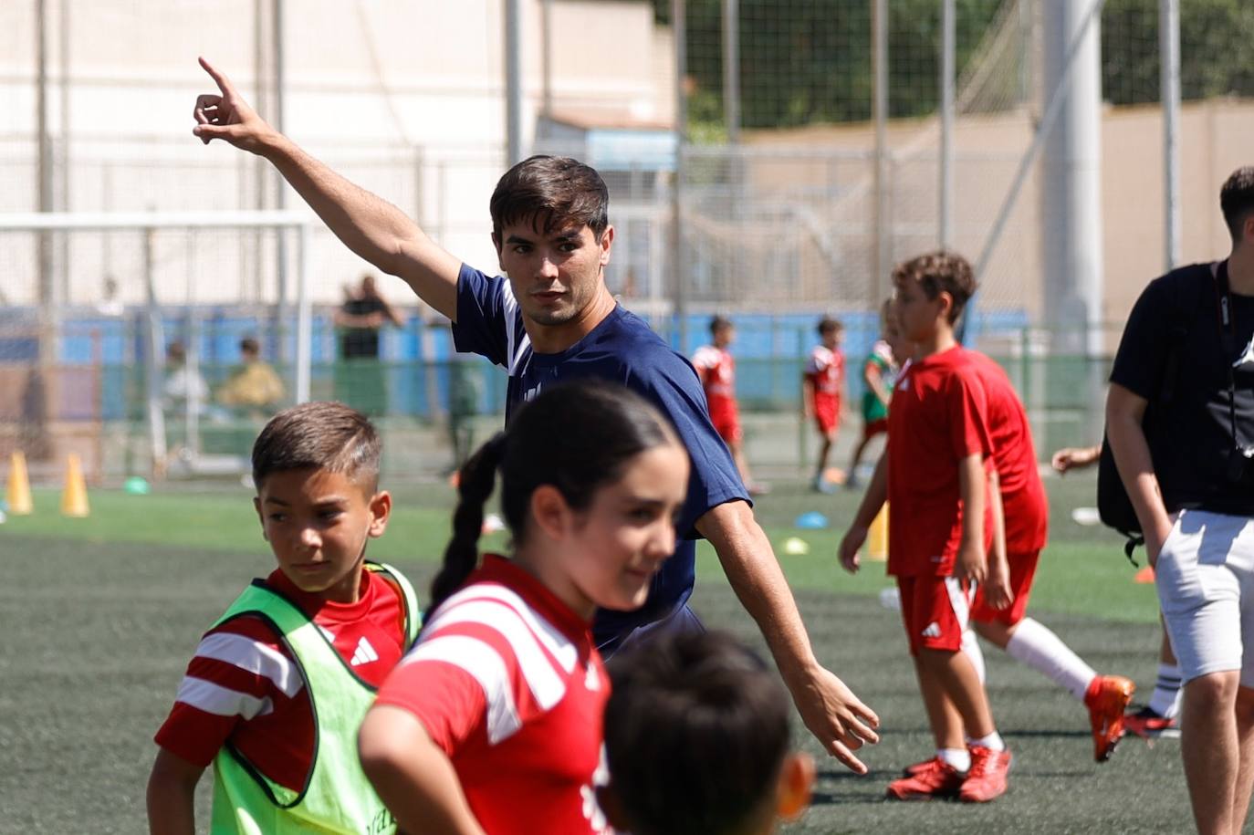 Brahim se vuelca con su campus en Málaga