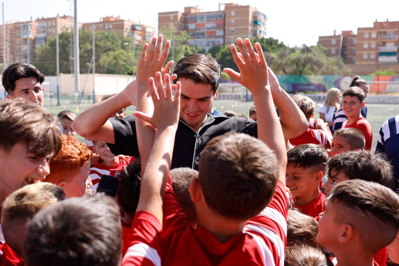 Brahim se vuelca con su campus en Málaga